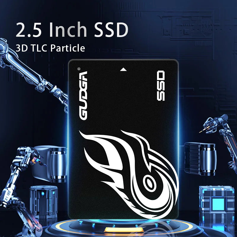 GUDGA SSD SATA Hight Performance 2.5 Inch SSD 256GB  Promotion laptop Hard drives For Laptop Hard Sata Acer Gaming Gamer SSD