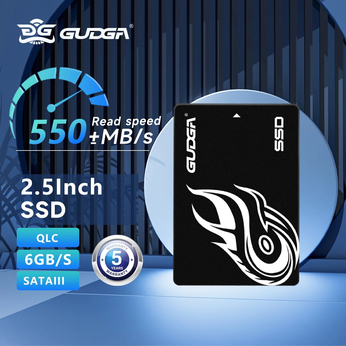 GUDGA SSD SATA Hight Performance 2.5 Inch SSD 256GB  Promotion laptop Hard drives For Laptop Hard Sata Acer Gaming Gamer SSD