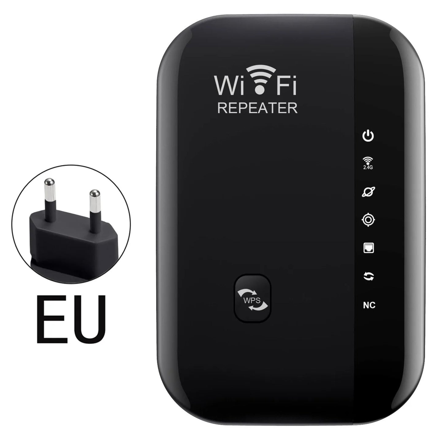 Hannord-Répéteur WiFi sans fil, 300Mbps, 2.4G, Routeur haute vitesse, Stérilisation d'extension, Répéteur de réseau WiFi 11N, Booster pour PC