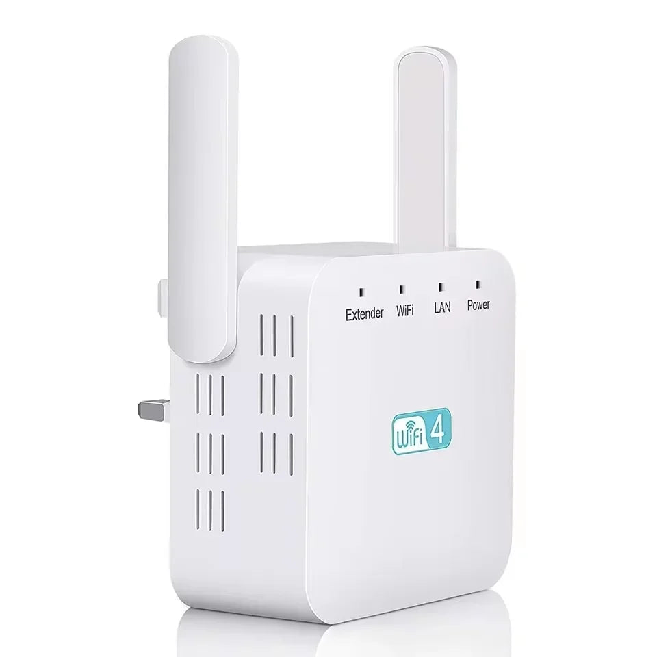 Répéteur WiFi sans fil avec antenne omnidirectionnelle intégrée, amplificateur WiFi 2.4G, rehausseur Wi-Fi, prolongateur de signal 300M