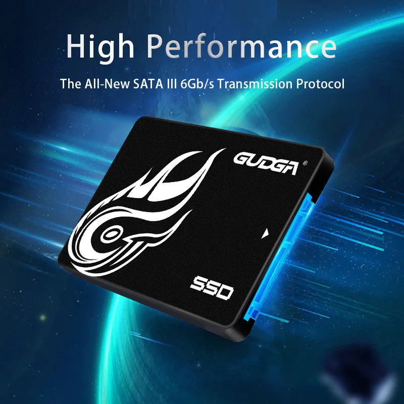 GUDGA SSD SATA Hight Performance 2.5 Inch SSD 256GB  Promotion laptop Hard drives For Laptop Hard Sata Acer Gaming Gamer SSD