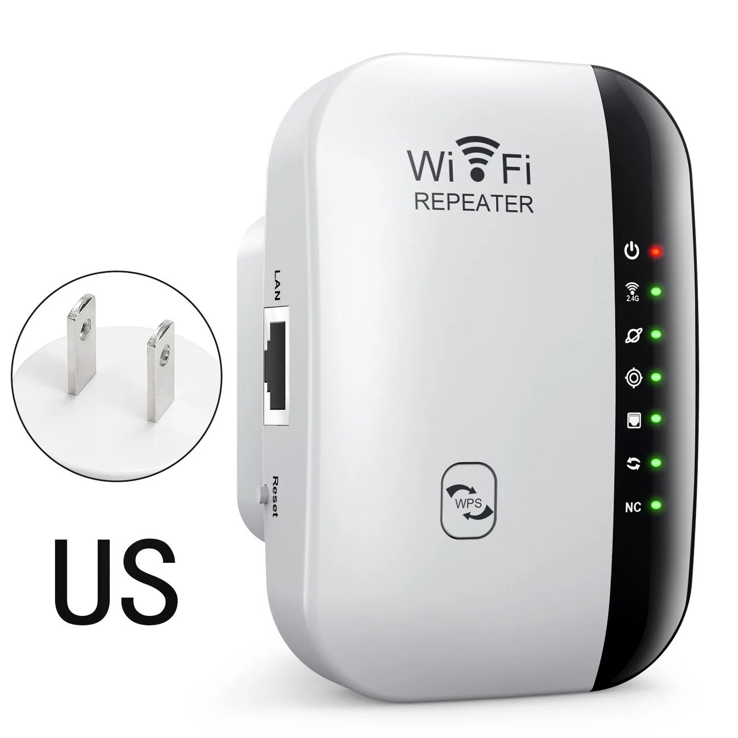 Hannord Wireless WIFI Repeater 300Mbps 2.4G High Speed Router Extender 802.11N WiFi Network Repeater Booster Repetidor for pc