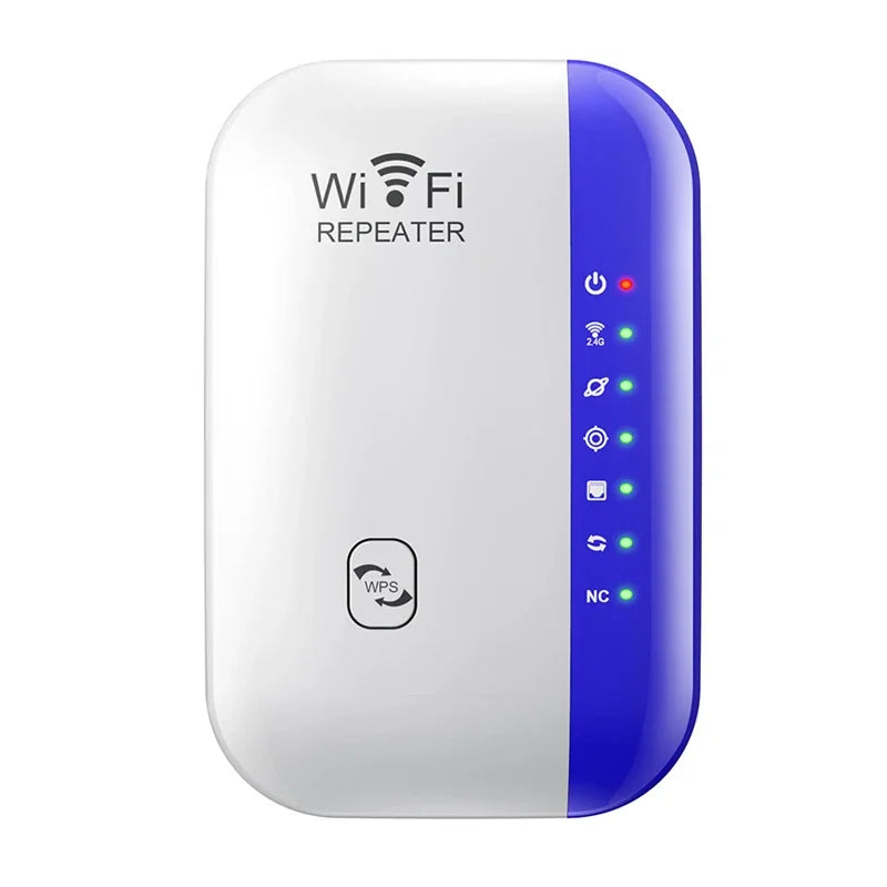 Répéteur WIFI sans fil de troisième génération, 7 lampes, 300Mbps, routeur 2.4G, prolongateur de portée, amplificateur de signal Wi-Fi pour la maison, tout neuf