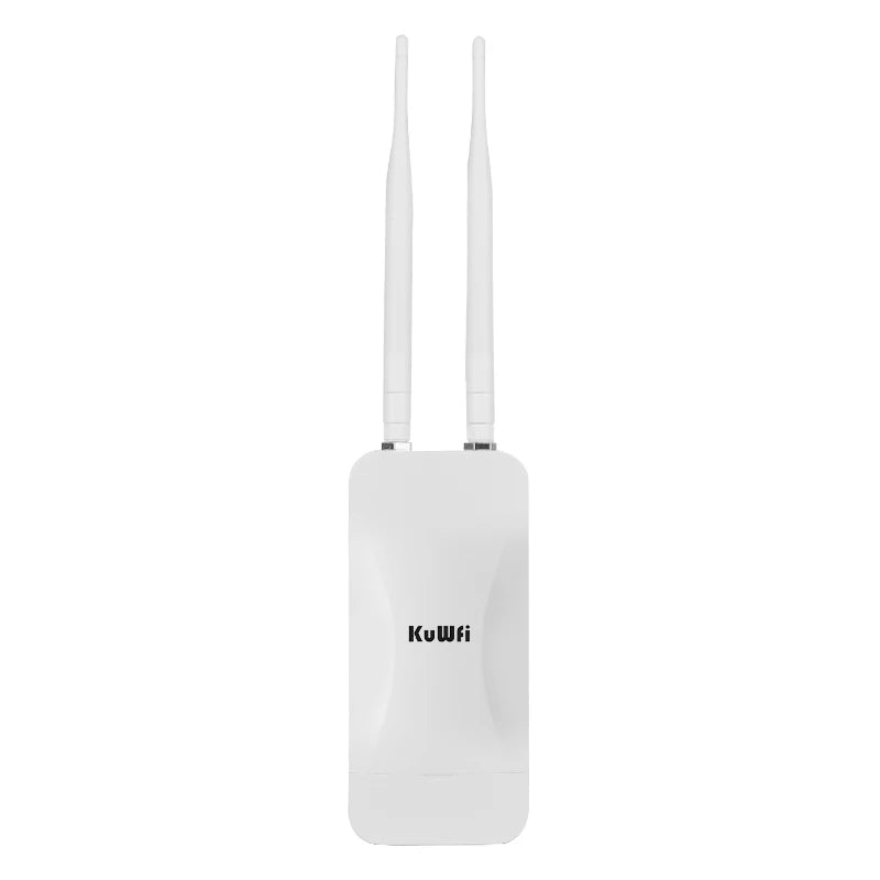 KuWFi High Power AP1200 Outdoor Wireless Wifi Access Point AP Repeater 1200Mbps Dual Dand 2.4G 5Ghz Long Range WiFi Coverage