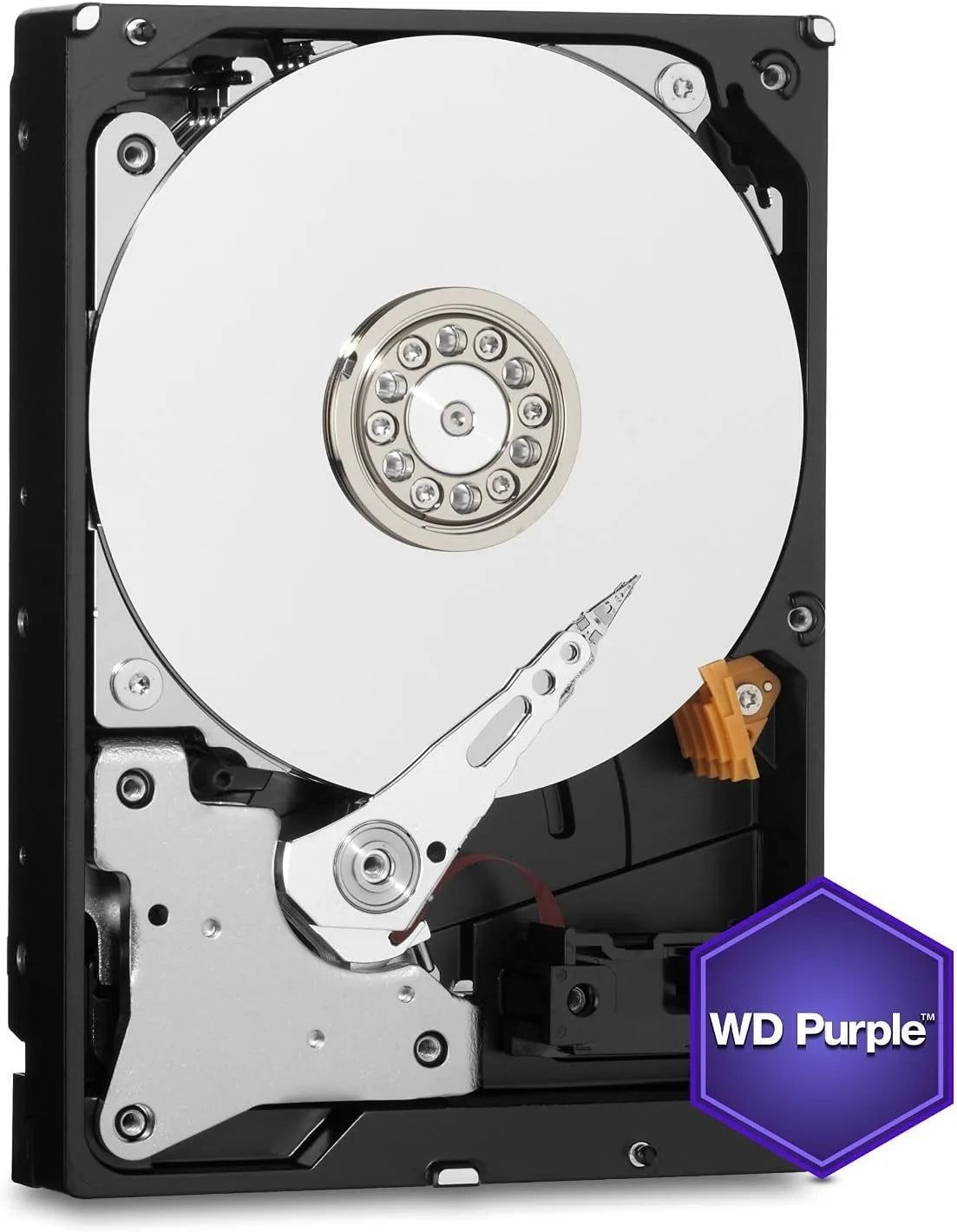 WD Purple 4TB 3TB 2T Surveillance HDD 64M Cache SATAIII 6.0Gb/s 3.5" Western Digital Internal Hard Drive 1T 500G 6TB HD Harddisk