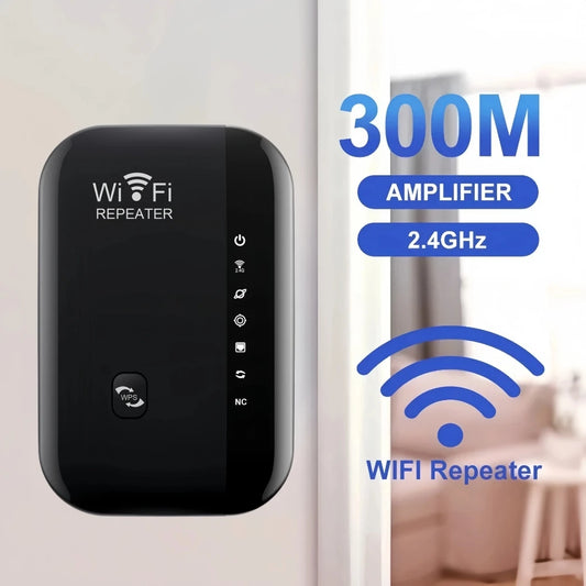 300Mbps WIFI Repeater Remote Wi-Fi Amplifier 802.11N WiFi Signal Booster Network Amplifier For Home/Office Wireless Repeater